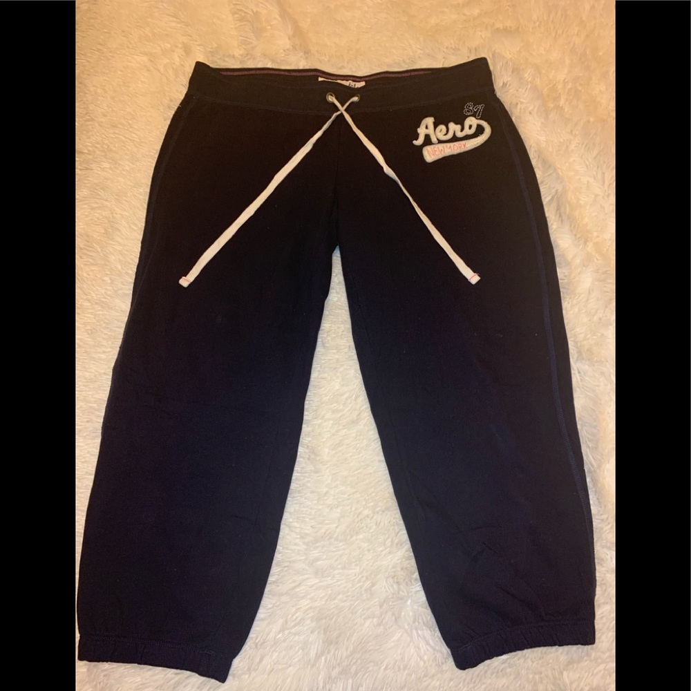 Aeropostale Navy Blue Capri Sweatpants 🌚